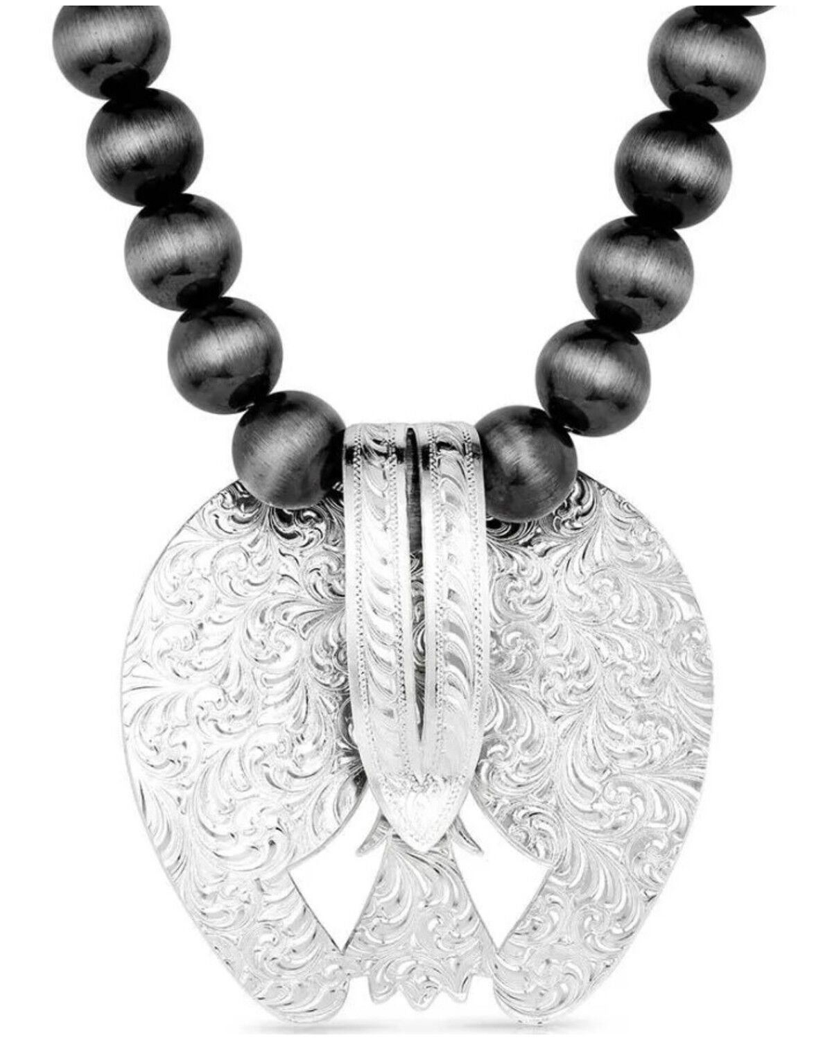 Image #2 - Montana Silversmiths Women's Rise Above Beaded Pendant Necklace, Multi, hi-res
