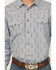 Image #3 - Gibson Trading Co Men's Ride The Wind Medallion Print Long Sleeve Snap Stretch Western Shirt, Light Blue, hi-res