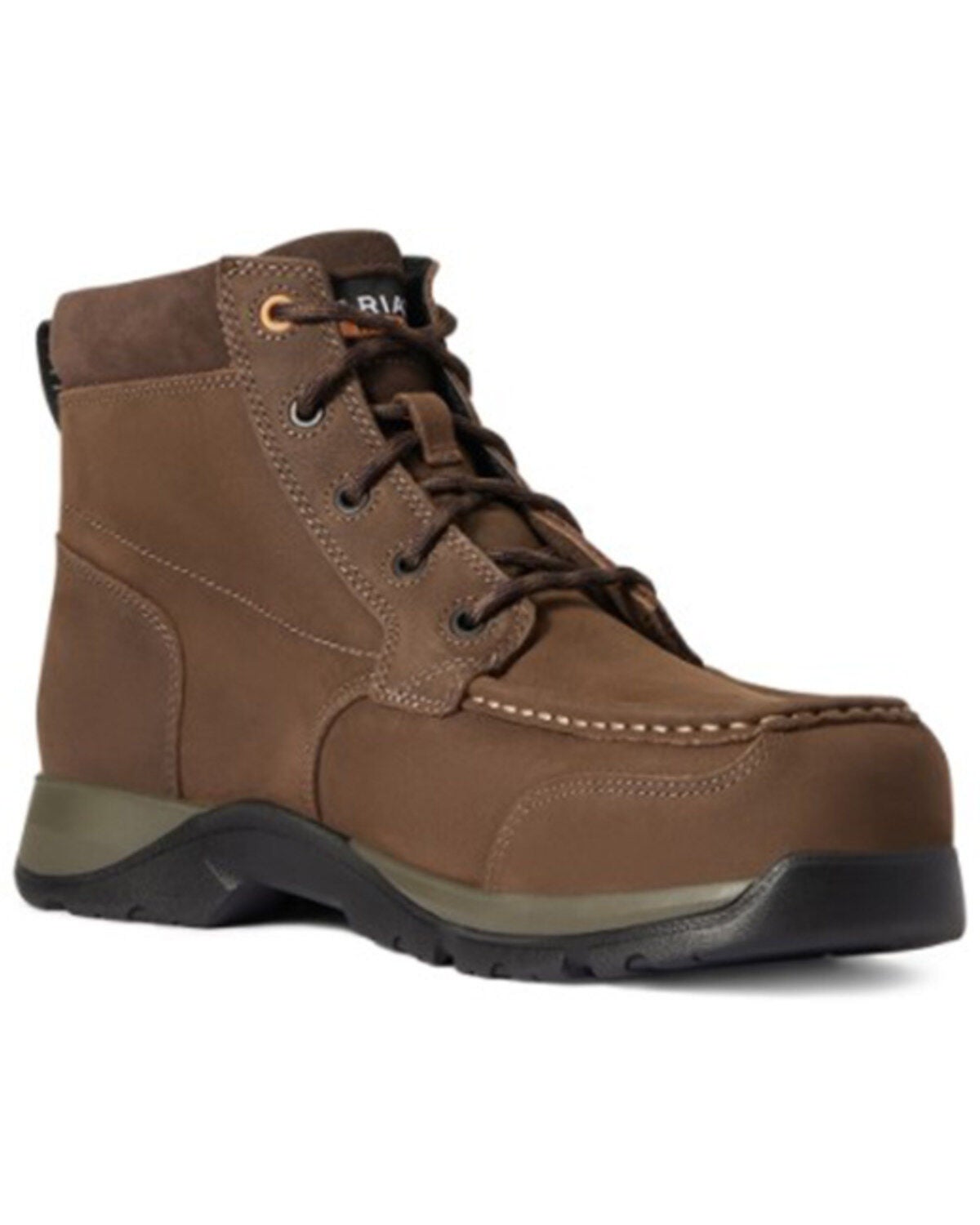 Ariat Men's Edge Lite Chukka Work Boots - Composite Toe, Brown, hi-res