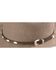 Image #1 - Concho Embellished Leather Hat Band, Brown, hi-res