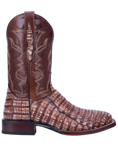 Dan Post Men's Kingsly Caiman Western Boots - Wide Square Toe, , hi-res