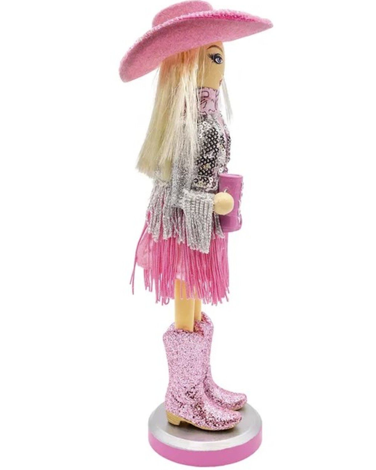 Image #2 - Kurt Adler 12" Honky Tonk Cowgirl Nutcracker, Multi, hi-res
