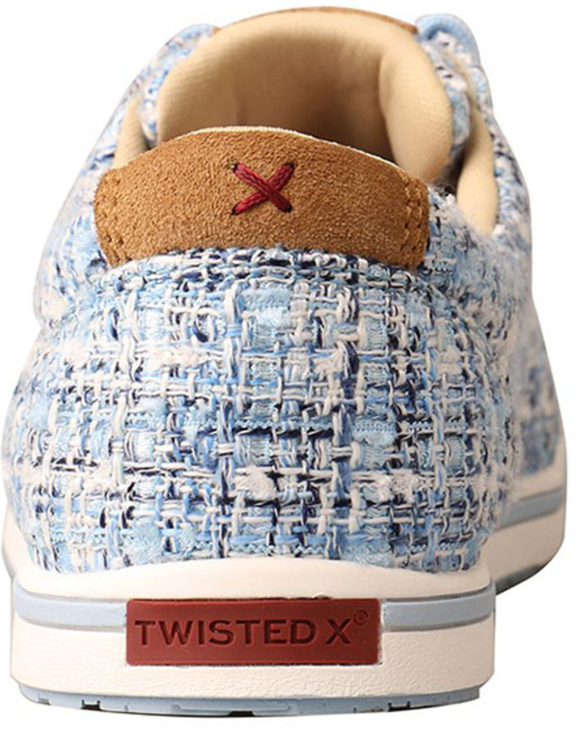 Image #5 - Twisted X Women's Casual Kicks - Moc Toe, Blue, hi-res