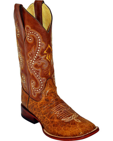 Image #1 - Ferrini Argentinian Bullhide Acero Cowboy Boots - Square Toe, , hi-res