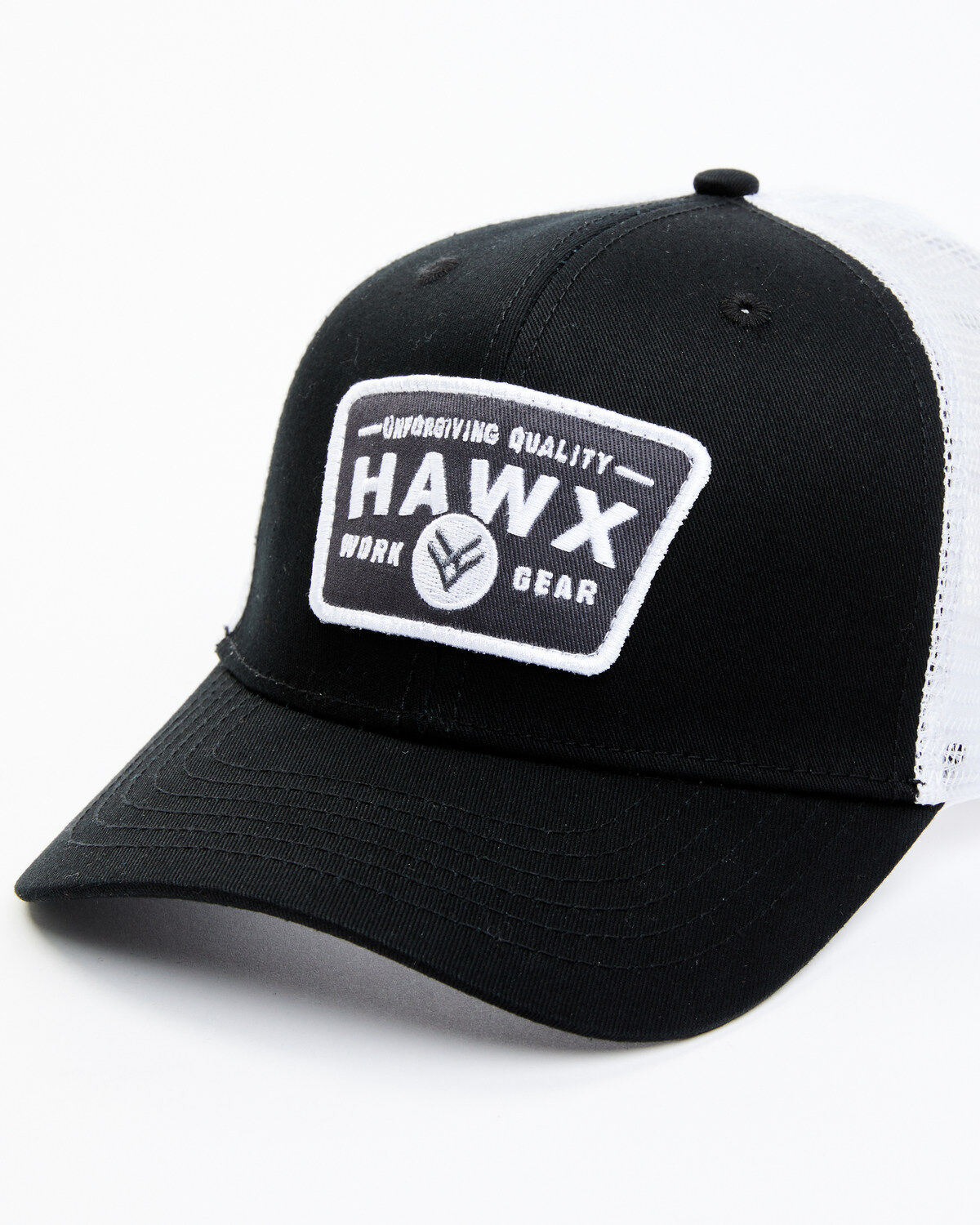 Image #1 - Hawx Men's Recreation Logo Patch Ball Cap, Black, hi-res