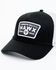Hawx Men's Recreation Logo Patch Mesh-Back Ball Cap , Black, hi-res
