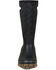 Bogs Women's Whiteout Fleck Rubber Boots - Round Toe, Black, hi-res