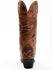 Laredo Women's Distressed Sidewinder Western Boots - Snip Toe, Tan, hi-res