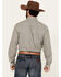 Image #4 - Cinch Men's Geo Print Long Sleeve Button-Down Western Shirt, Cream, hi-res