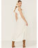 Image #3 - Shyanne Women's White Eyelet Hi Low Midi Skirt, White, hi-res