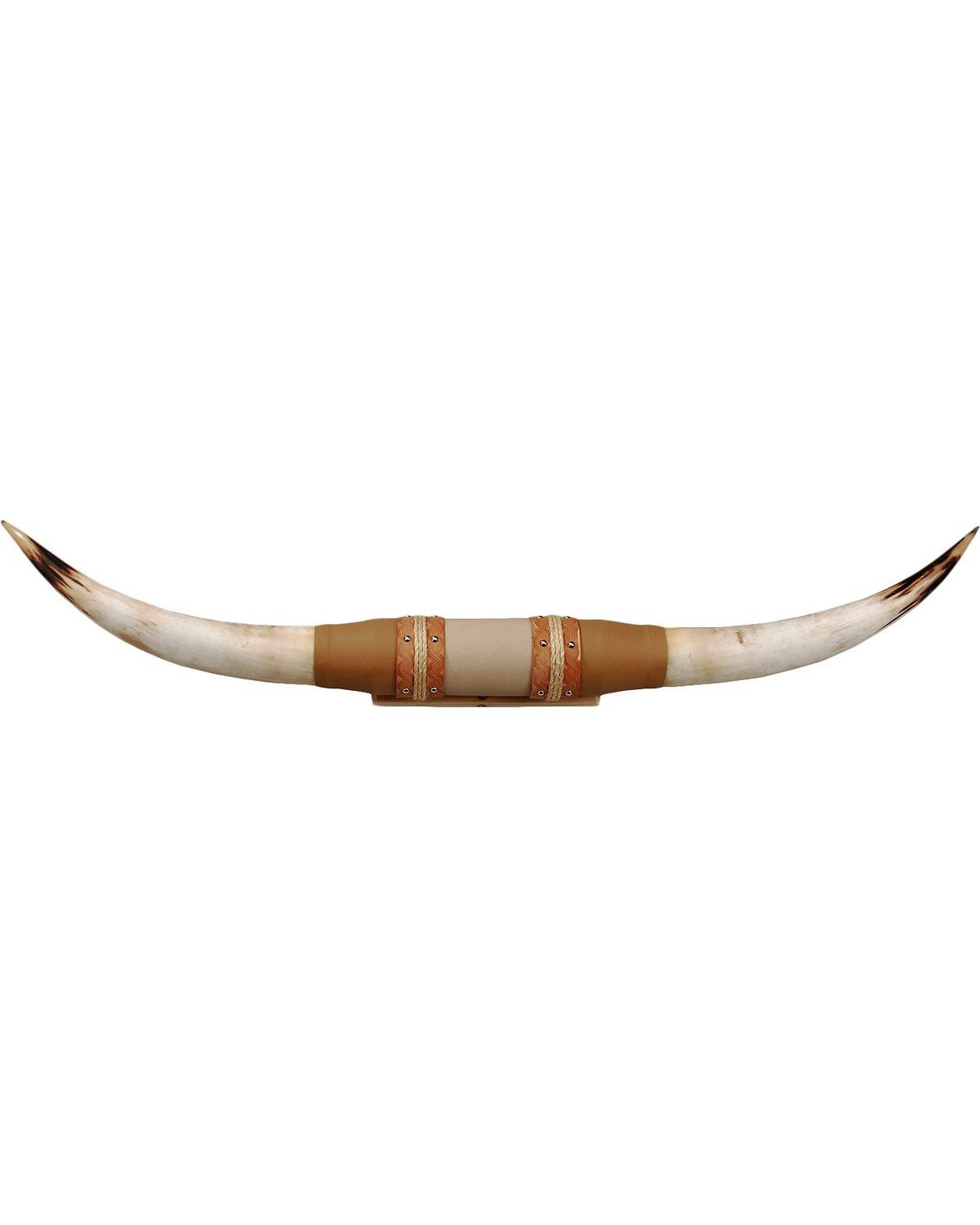 Authentic Large Steer Horns, Tan, hi-res