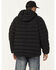 Image #4 - Brothers and Sons Men's Down Hooded Jacket, Black, hi-res