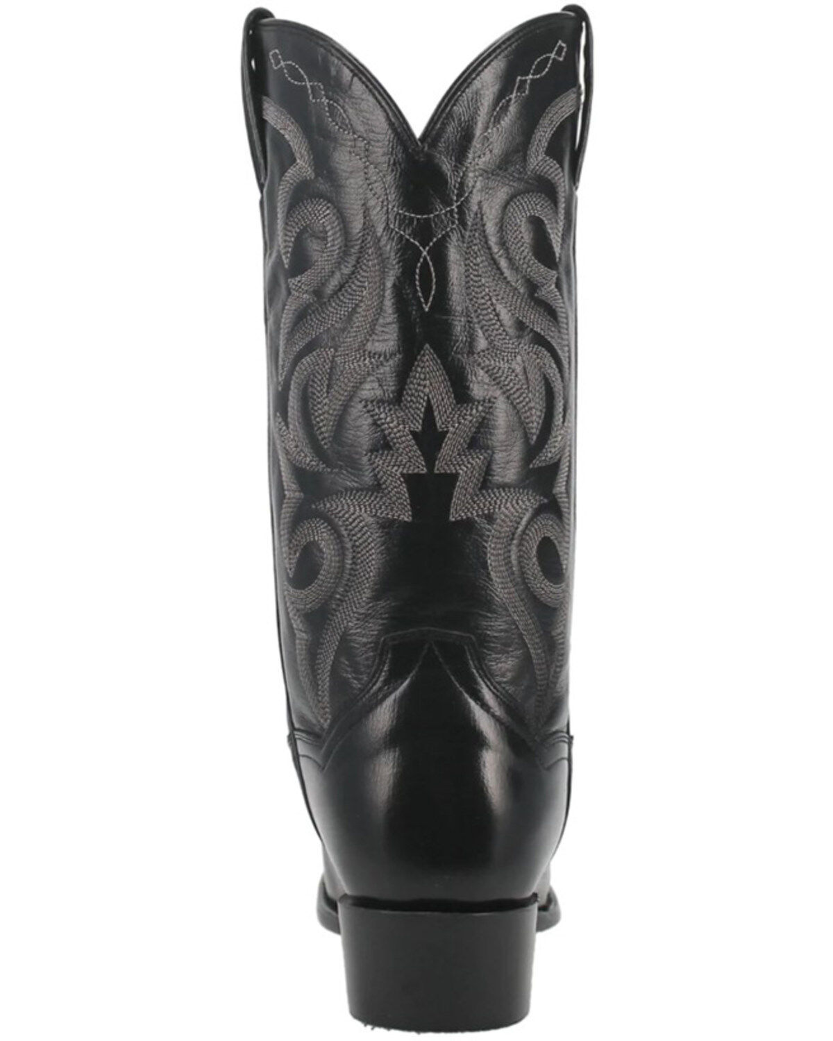 Image #5 - Dan Post Men's Mignon Western Boots - Round Toe, Black, hi-res
