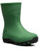 Image #1 - Bogs Boys' Essential Rain Mid Rain Boots - Round Toe, Green, hi-res