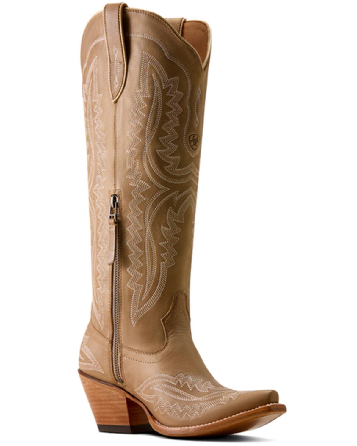 Image #1 - Ariat Women's Casanova Tall Western Boots - Snip Toe, Tan, hi-res