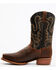 Dan Post Men's Saddle Richland Western Boot - Square Toe, Brown, hi-res