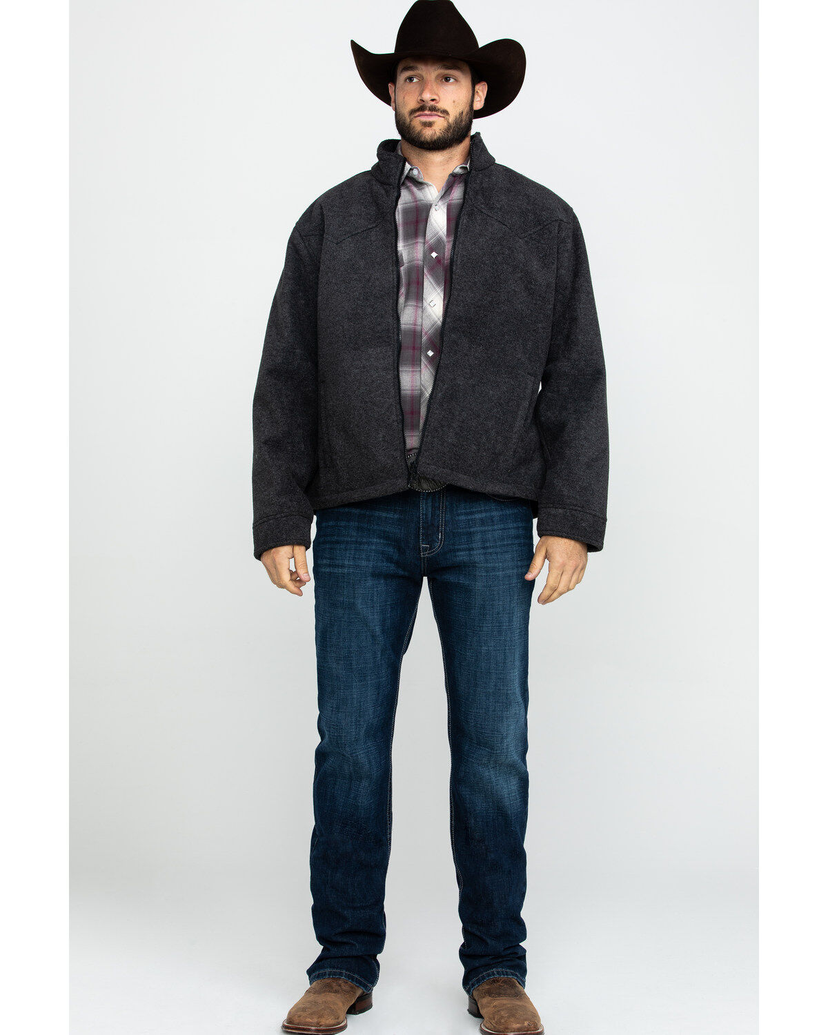 Image #6 - Outback Trading Co. Men's Oregon Jacket, Charcoal, hi-res