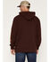 Image #4 - Carhartt Men's FR Force&reg; Midweight Logo Hooded Sweatshirt, Wine, hi-res