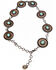 Shyanne Women's Rust Copper Concho Link Belt, Rust Copper, hi-res
