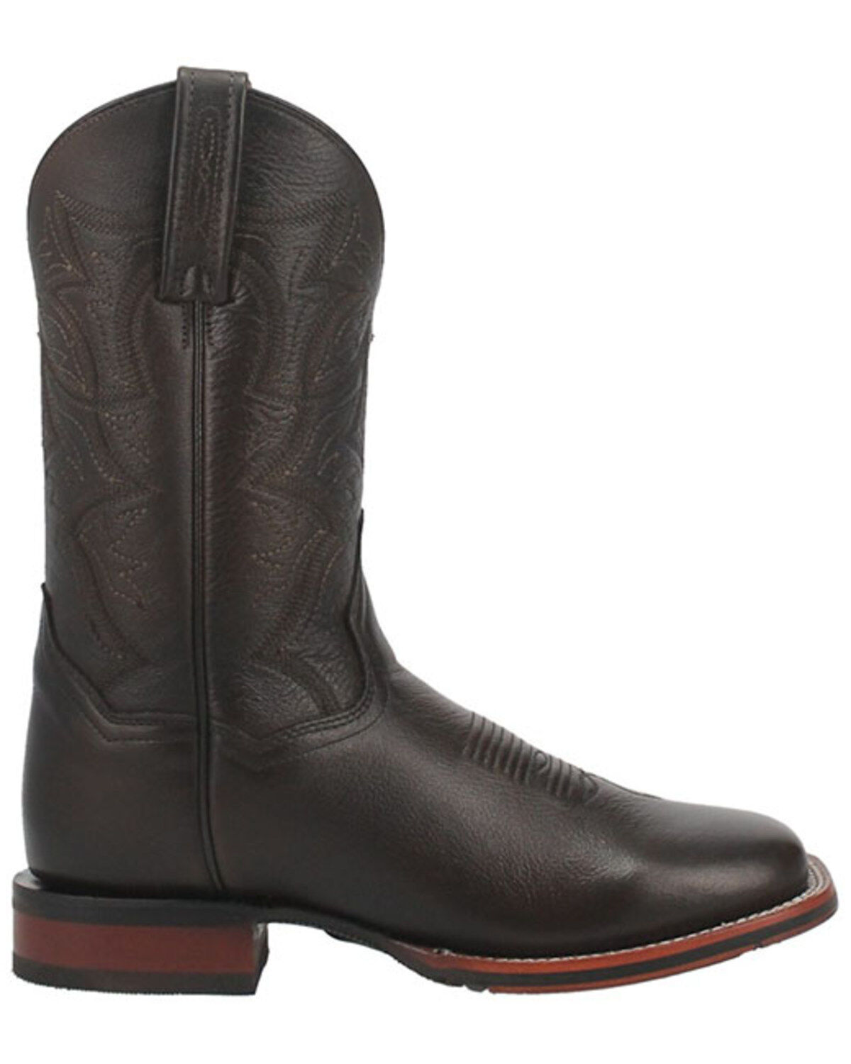 Image #2 - Dan Post Men's Stockman Western Performance Boots - Broad Square Toe, , hi-res