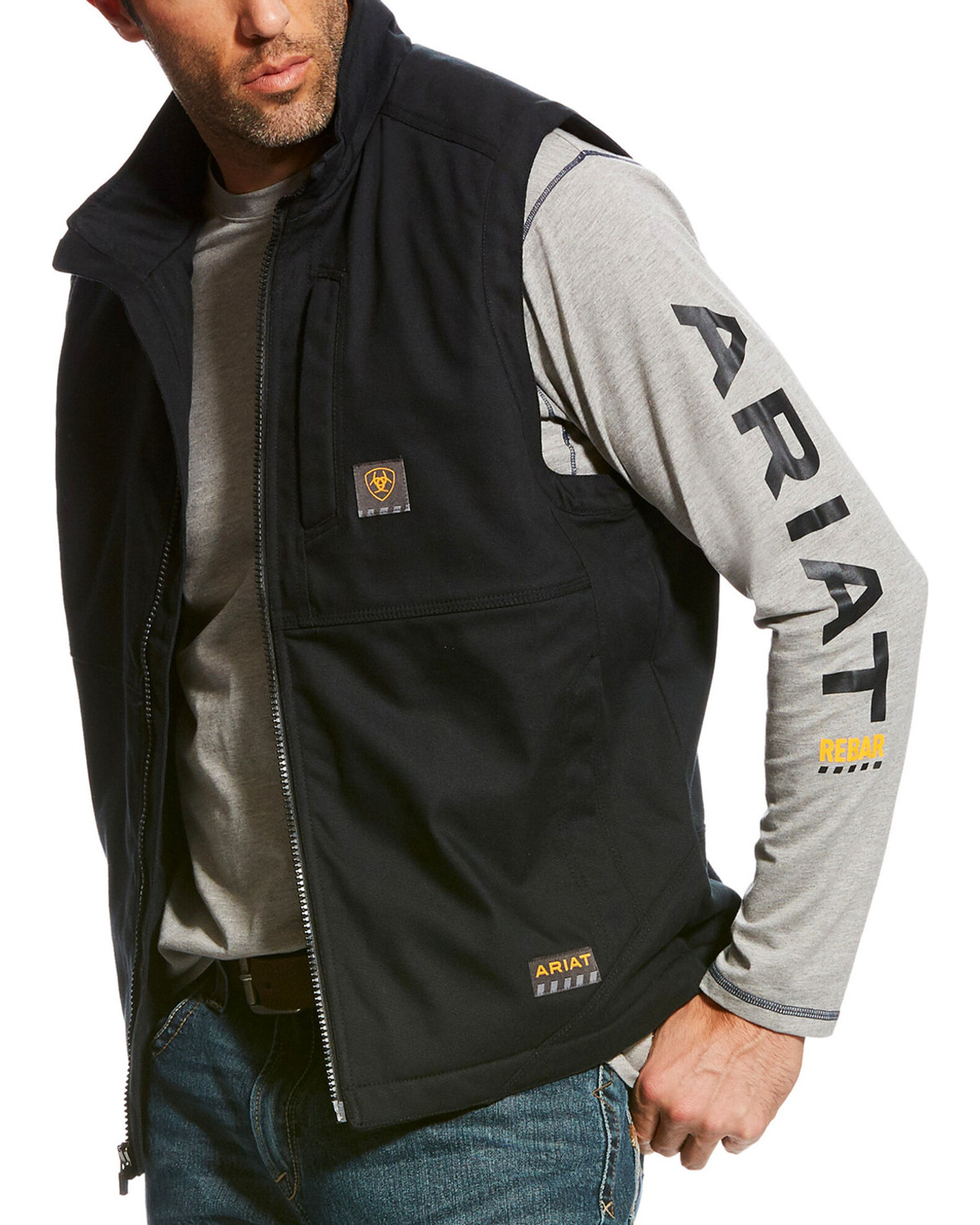 Ariat Men s Rebar DuraCanvas Work Vest
