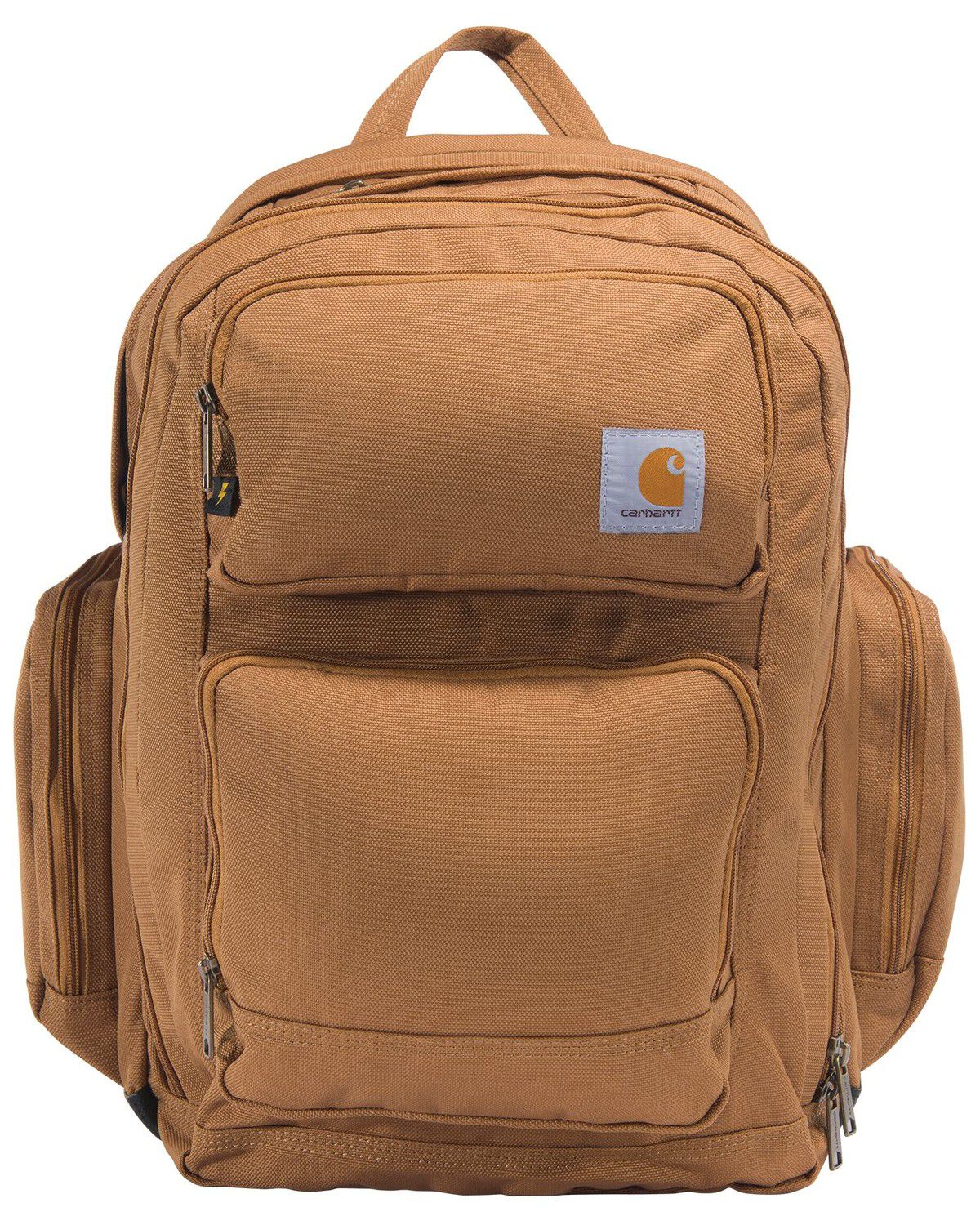 Image #1 - Carhartt 35L Triple-Compartment Backpack, Brown, hi-res