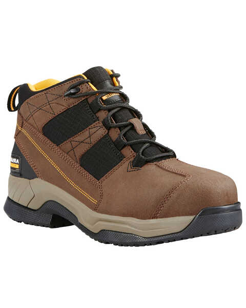 Image #1 - Ariat Men's Contender Steel Toe Work Shoes, , hi-res