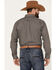 Image #4 - Ariat Men's Winston Classic Fit Long Sleeve Button-Down Western Shirt, Grey, hi-res
