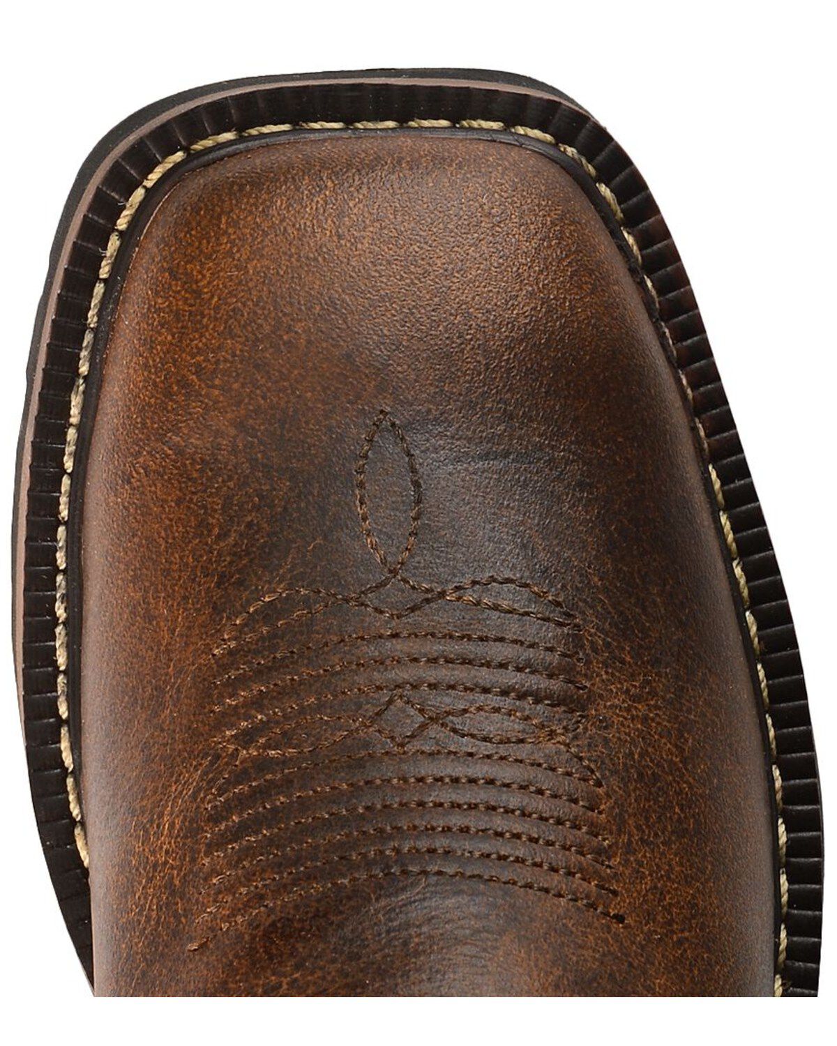 justin stampede square toe