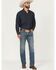 Image #1 - Ariat Men's M7 Medium Wash Slim Straight Stretch Denim Jeans, Medium Wash, hi-res