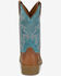 Image #4 - Justin Women's Stampede Della Performance Western Boots - Broad Square Toe, Brown, hi-res