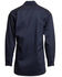 Image #2 - Lapco Men's FR Solid Long Sleeve Button-Down Work Shirt - Big, Navy, hi-res