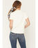 Image #4 - Idyllwind Women's Joyce Floral Horseshoe Short Sleeve Graphic Tee, Cream, hi-res