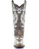 Corral Women's Glow in the Dark Embroidered Western Boots  - Snip Toe, Brown, hi-res