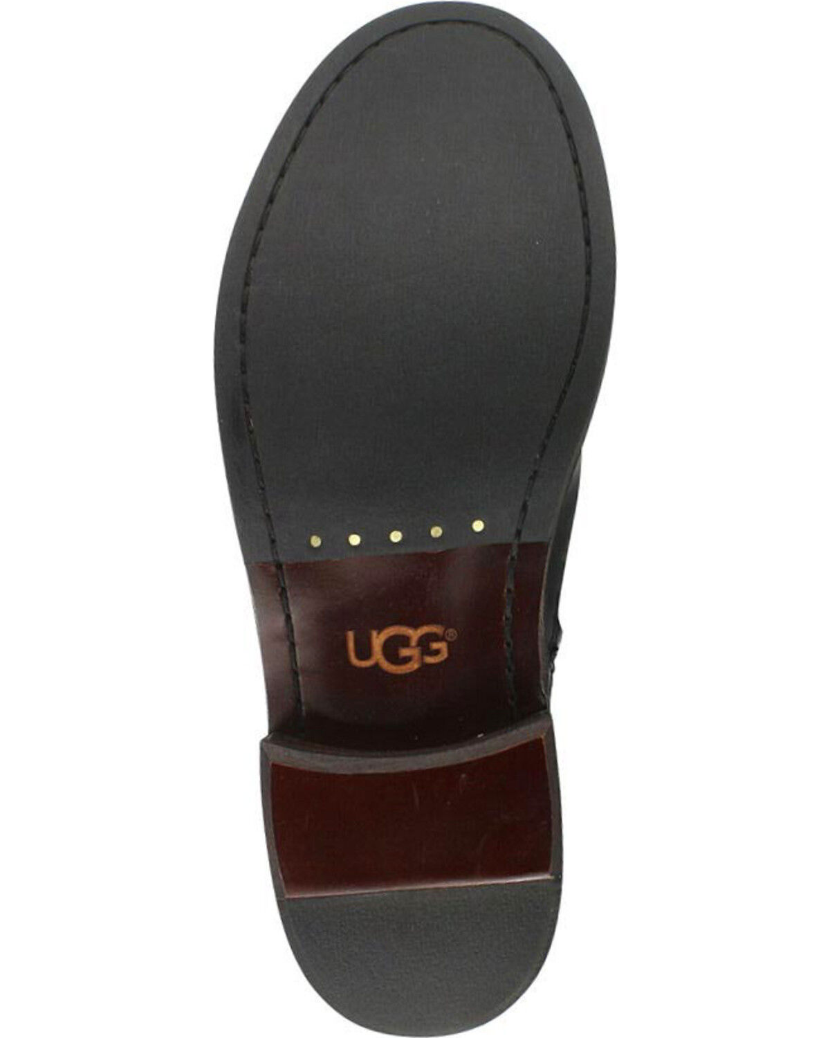 Image #5 - UGG Women's Jenna Military Boots - Round Toe, Black, hi-res
