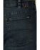 Image #4 - Hawx Men's Foundation Dark Wash Straight Stretch Denim Jeans, Indigo, hi-res