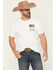 Image #2 - Grunt Style Men's Strength Through Suffering Short Sleeve Graphic T-Shirt, White, hi-res