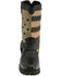 Image #4 - Milwaukee Leather Women's Stars & Stripes Harness Motorcycle Boots - Square Toe, Black, hi-res