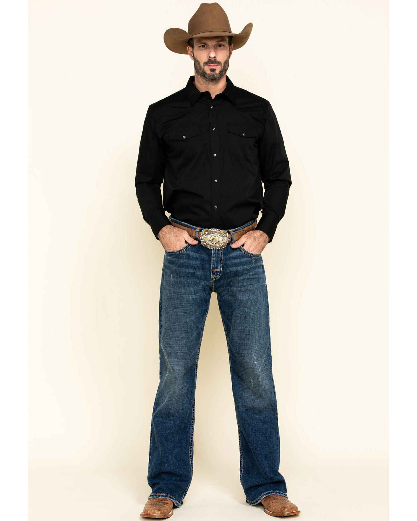 Black western shirt with pearl snaps new arrivals