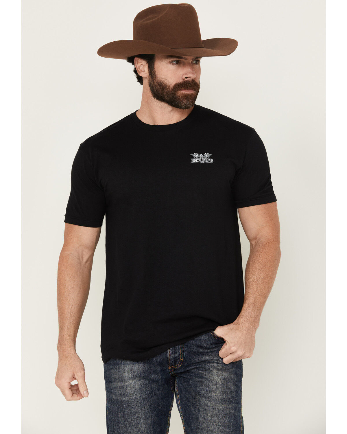 Product Name:  Kick Brass Men's Pledge Of Allegiance Short Sleeve Graphic T-Shirt
