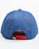 Image #3 - Cinch Men's Color Block Ball Cap, Purple, hi-res