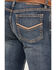 Cody James Men's Stonewall Dark Wash Slim Bootcut Stretch Denim Jeans, Dark Medium Wash, hi-res