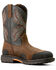 Image #1 - Ariat Men's Overdrive Work Boots - Composite Toe, Brown, hi-res