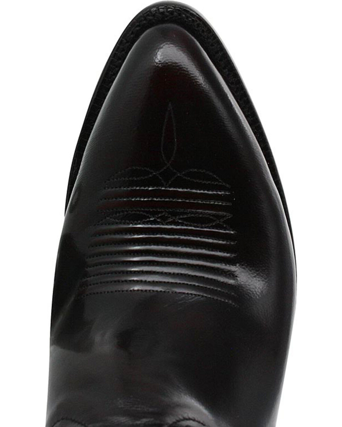 Image #6 - Lucchese Men's Embroidered Western Boots, Black Cherry, hi-res