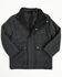 Image #1 - Urban Republic Boys' Military Jacket, Charcoal, hi-res