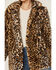 Image #3 - Shyanne Women's Leopard Print Faux Fur Jacket, Tan, hi-res