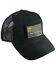 Image #1 - Howitzer Men's Camo Flag Logo Patch Ball Cap, Black, hi-res