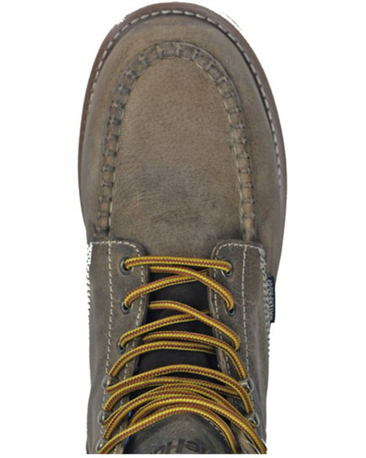 Image #6 - DieHard Men's Monte Distressed Moc Work Boots - Soft Toe, Brown, hi-res