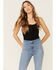 Free People Women's Light Wash High Rise Just Float On Flare Jeans, Blue, hi-res