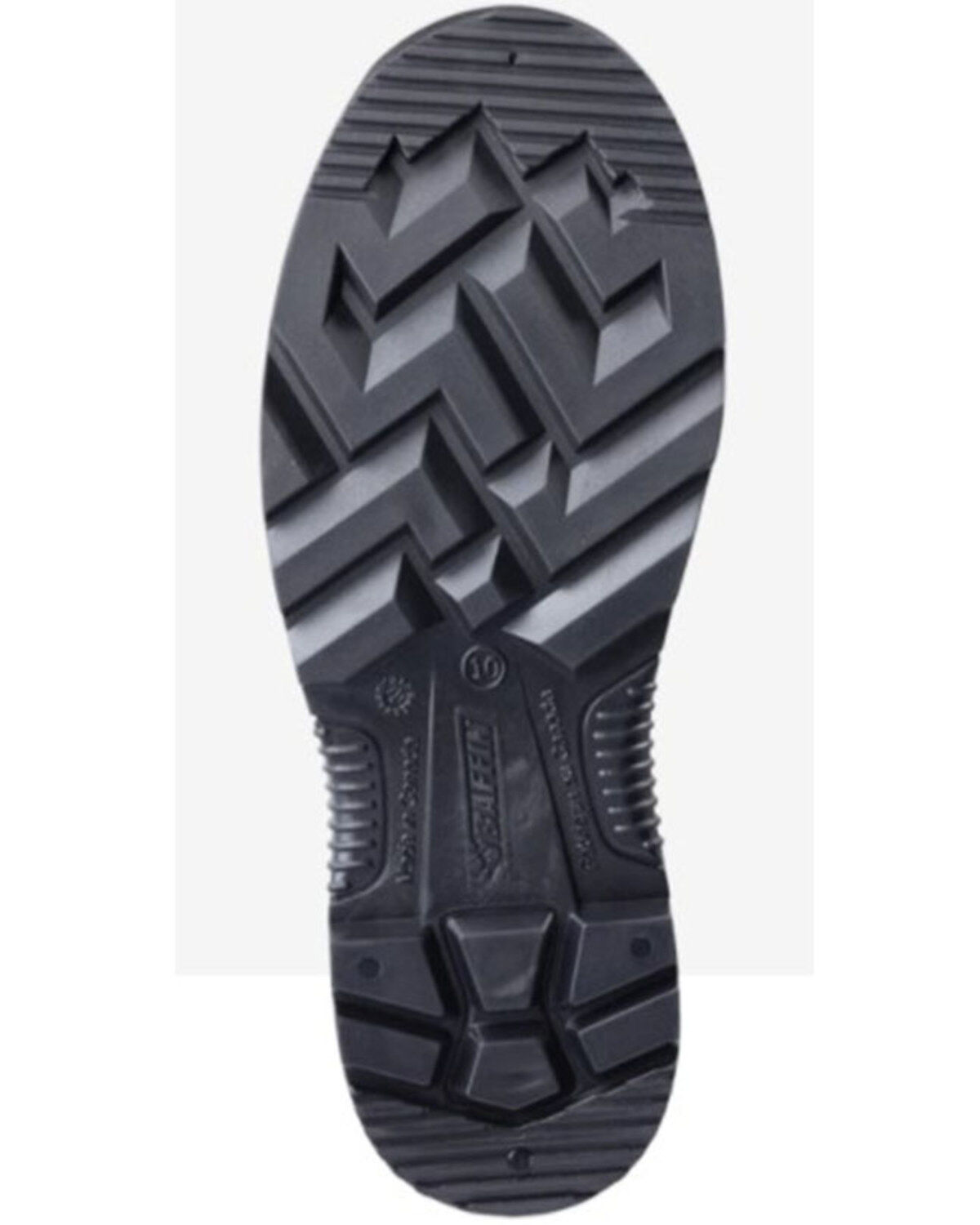 Image #2 - Baffin Men's Blackhawk (PLN) Waterproof Rubber Boots - Soft Toe, Black, hi-res